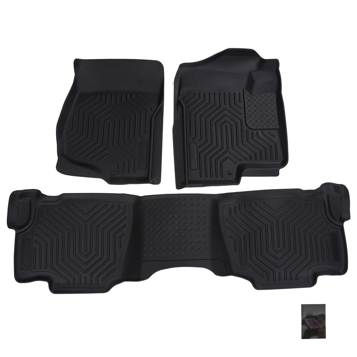 Floor Mats Liner for Silverado 1500/GMC Sierra 1500 (2007–2013)