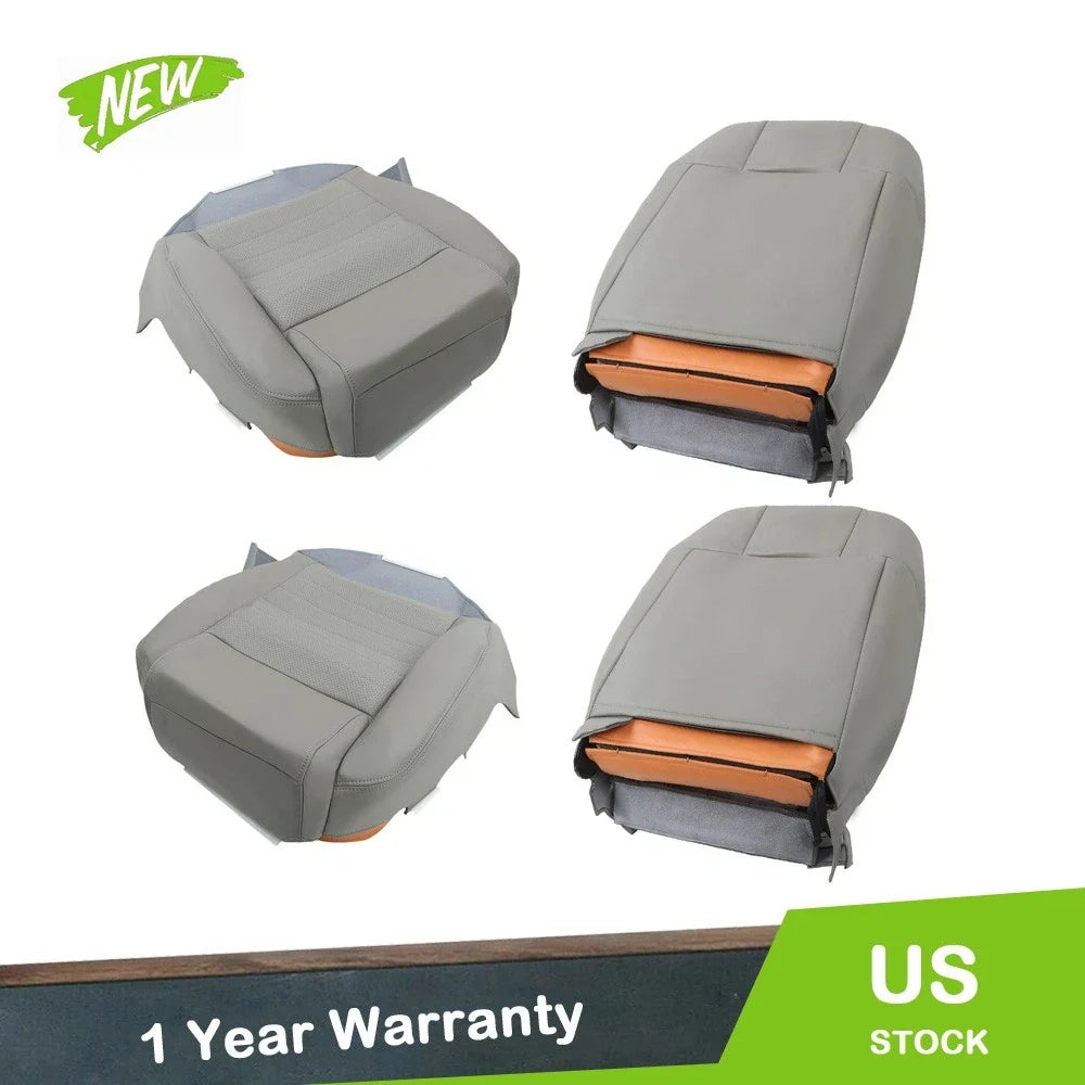 Set of 2 Front Seat Covers for Ford Mustang GT 2005–2009