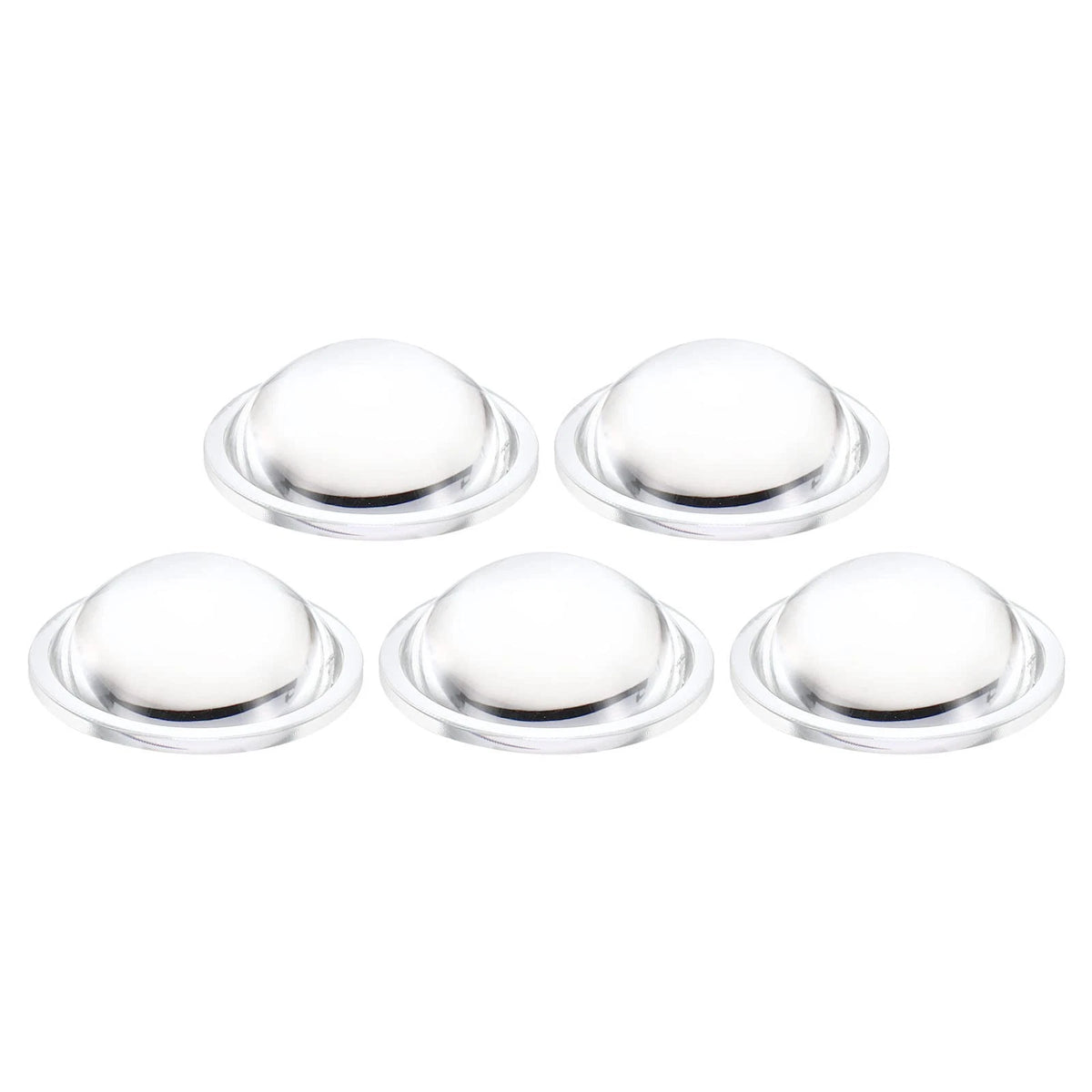 Set of 5 Flat Convex Lenses 36mm for Automotive Applications