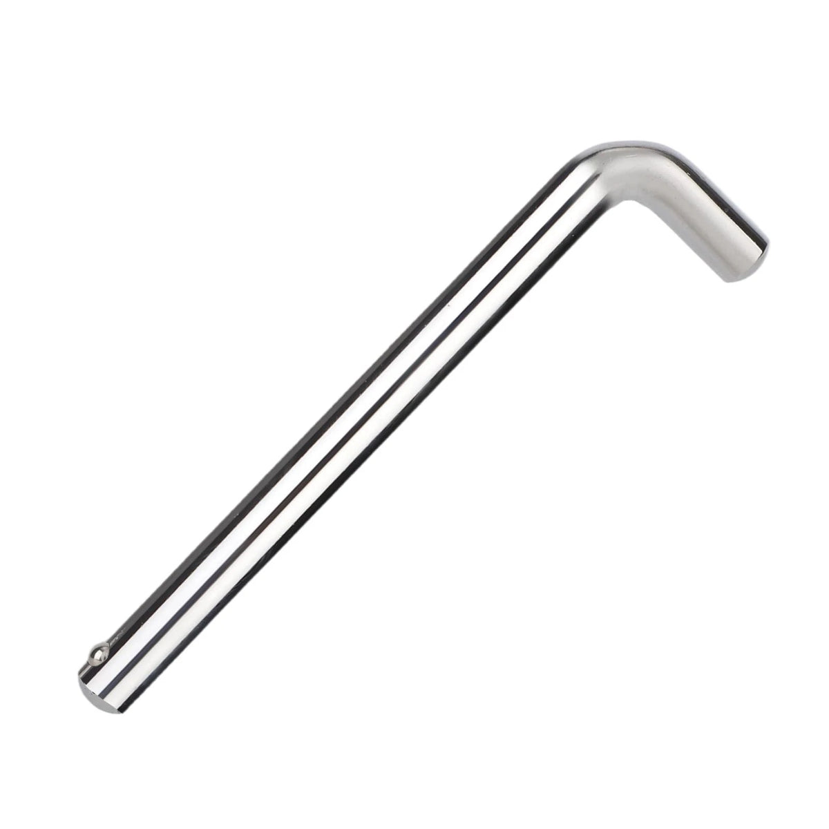 3/8 Inch Weight Stack Pin for Home Gym (Carbon Steel, Silver)