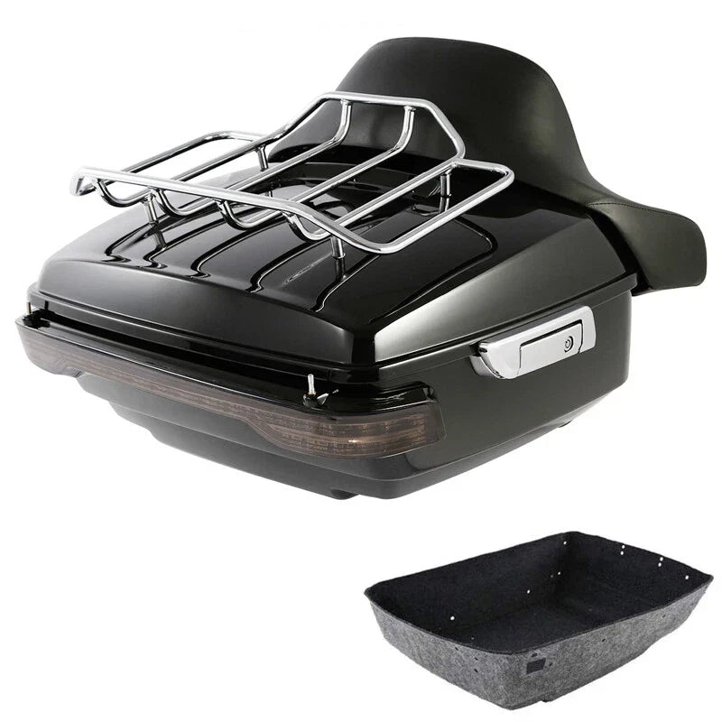 LED Backrest Rack for Harley Touring Road Glide (2014–2026)