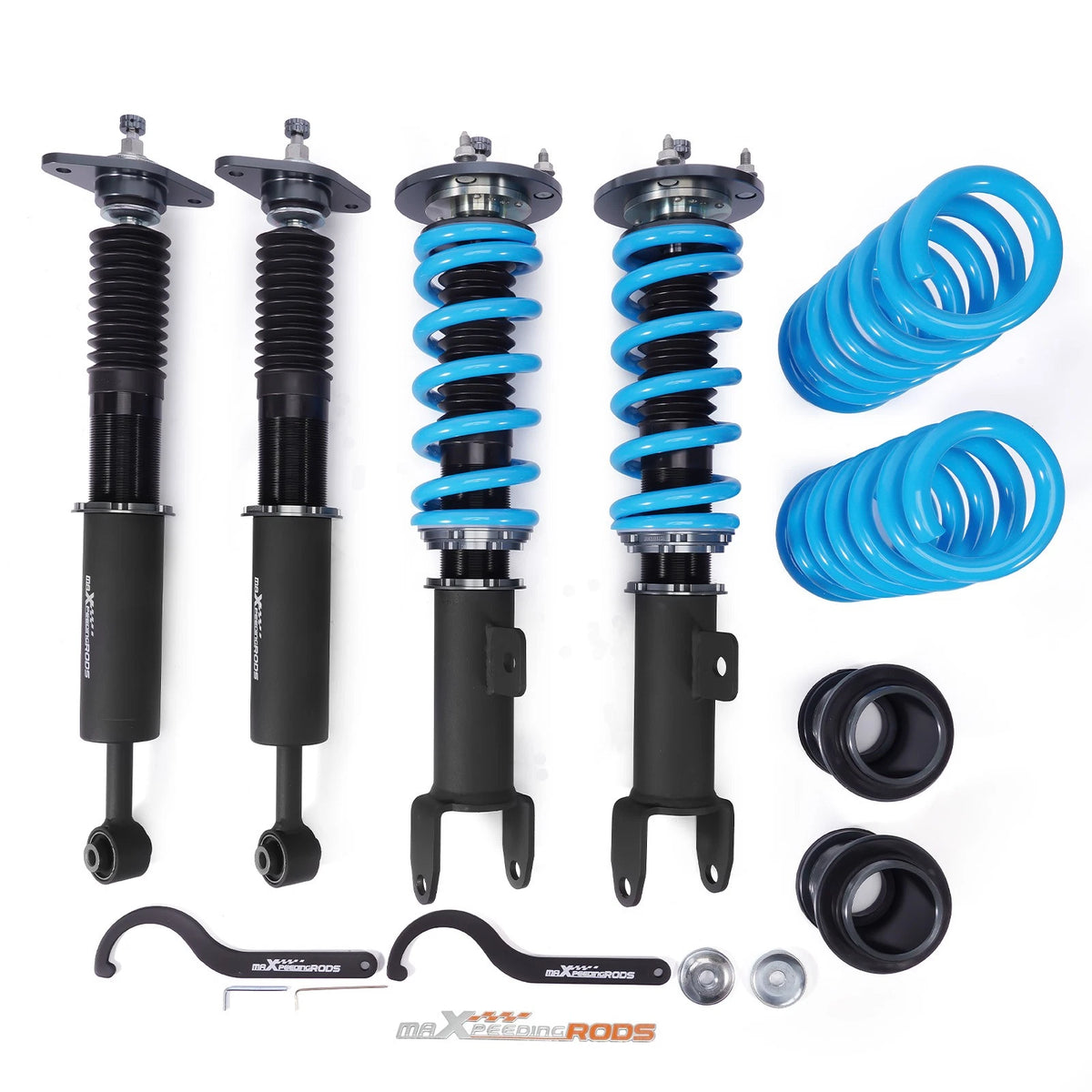 Set of 2 Click Damper Coilover Shock + Spring for Dodge Challenger (2011–2022) DO6J9Q