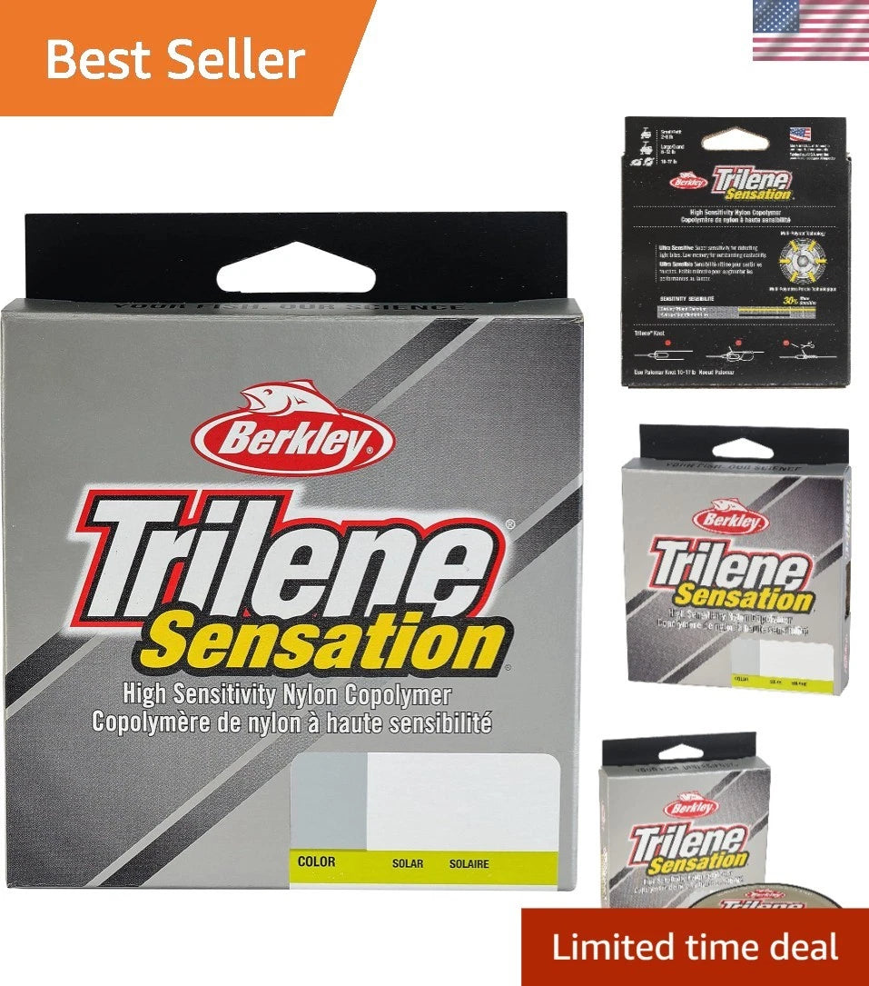 Trilene Sensation Solar Fishing Line 330yd 8lb Monofilament