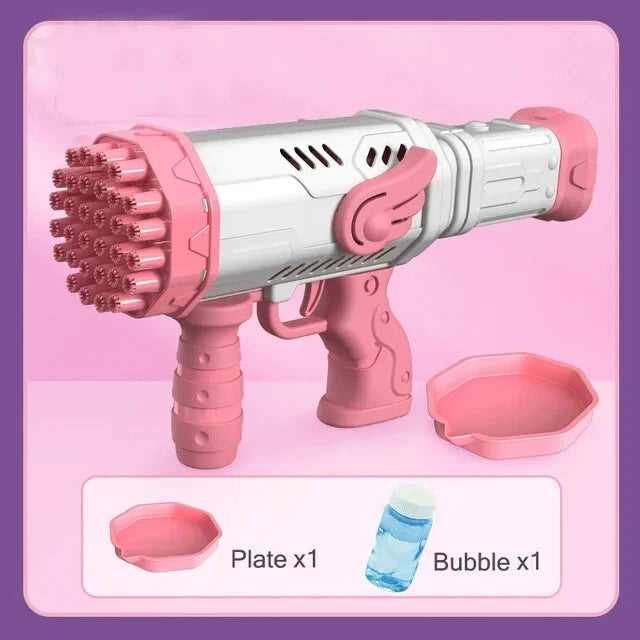 Bubble Machine Gatling Gun for Children - Electric Handheld Toy