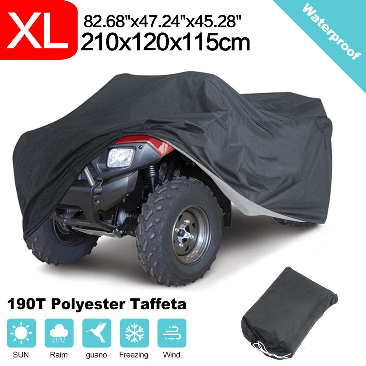 ATV Cover for Yamaha YFZ450 (Waterproof, Dust, UV Protector)