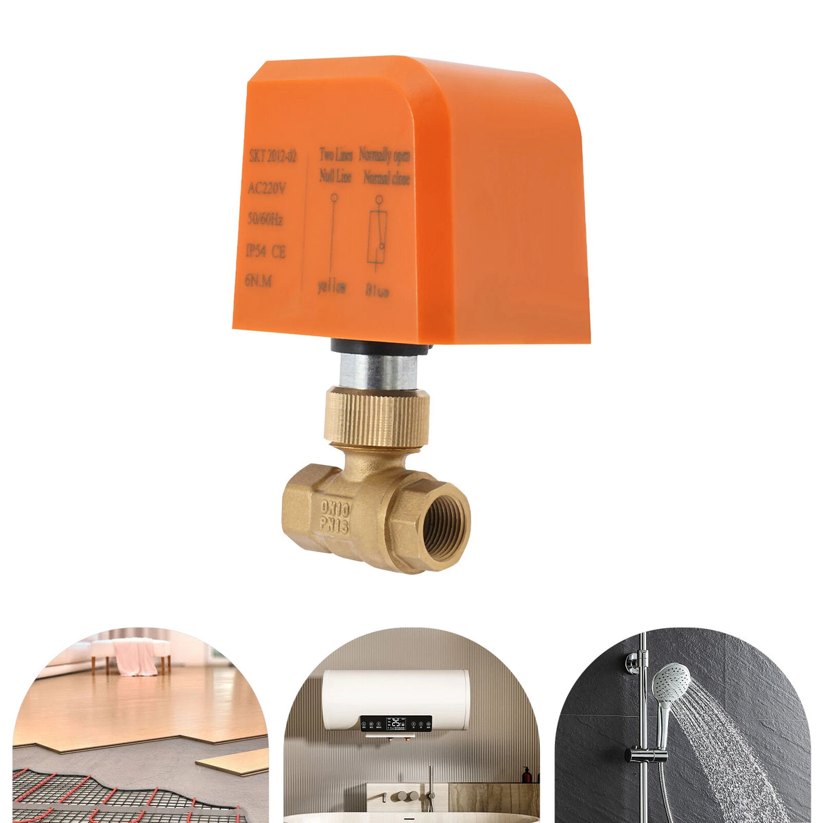 3/8" Motorized Ball Valve N/C for 2-Wire Systems (No Year Range)