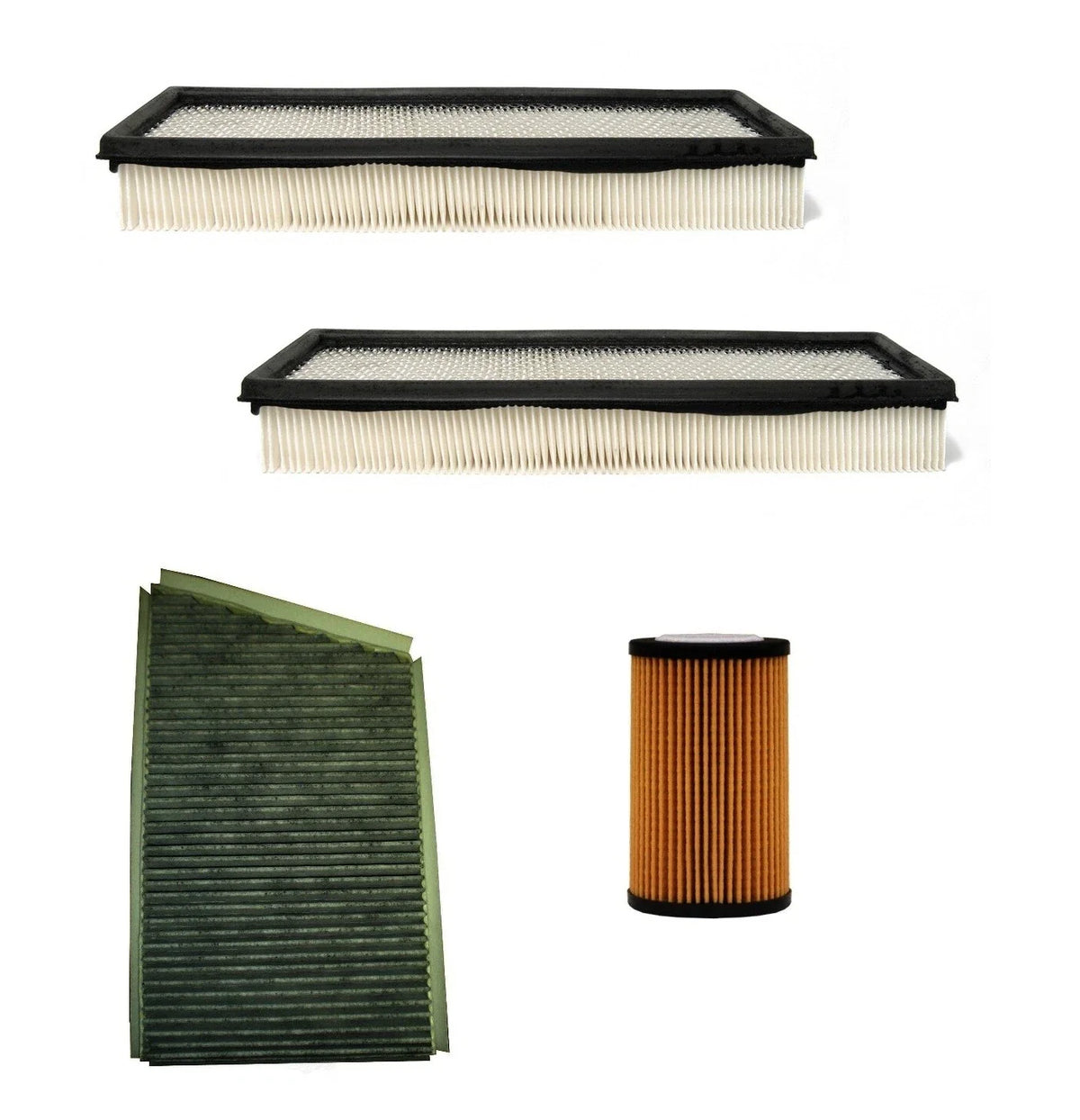 ACDelco Pro Engine Oil Air Paper Cabin Filter Kit for Mercedes W203 (2000–2007)