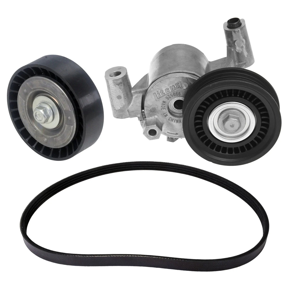 Drive Belt Idler Pulley Tensioner Kit for Ford Fusion Transit Connect (2006–2013)