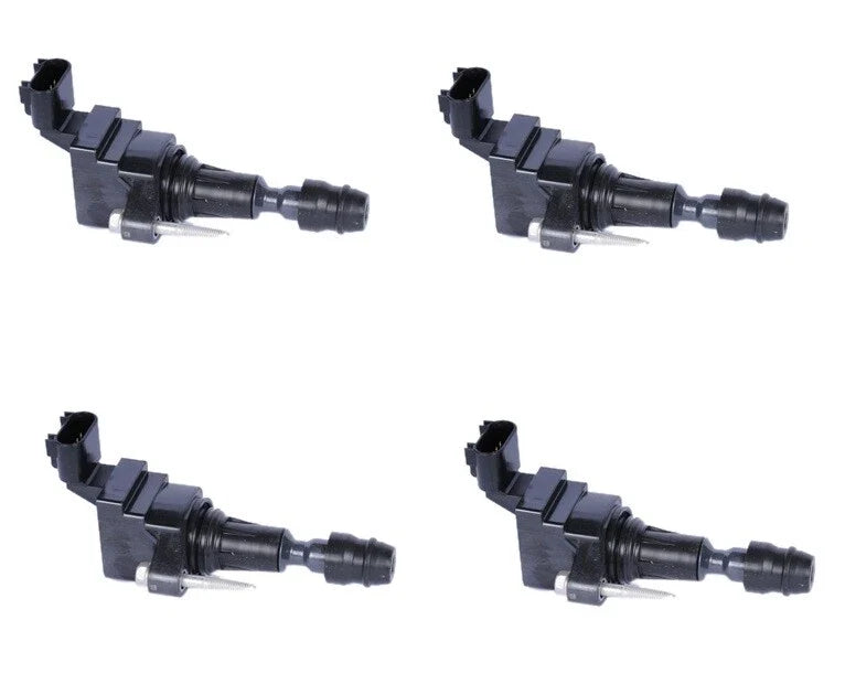 Set of 4 Ignition Coils for Saturn Pontiac GMC Chevrolet Buick (L4)