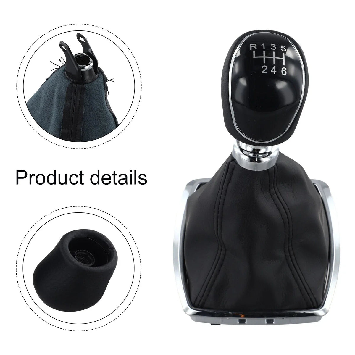 Chrome Gear Shift Kit for Ford Kuga C-Max