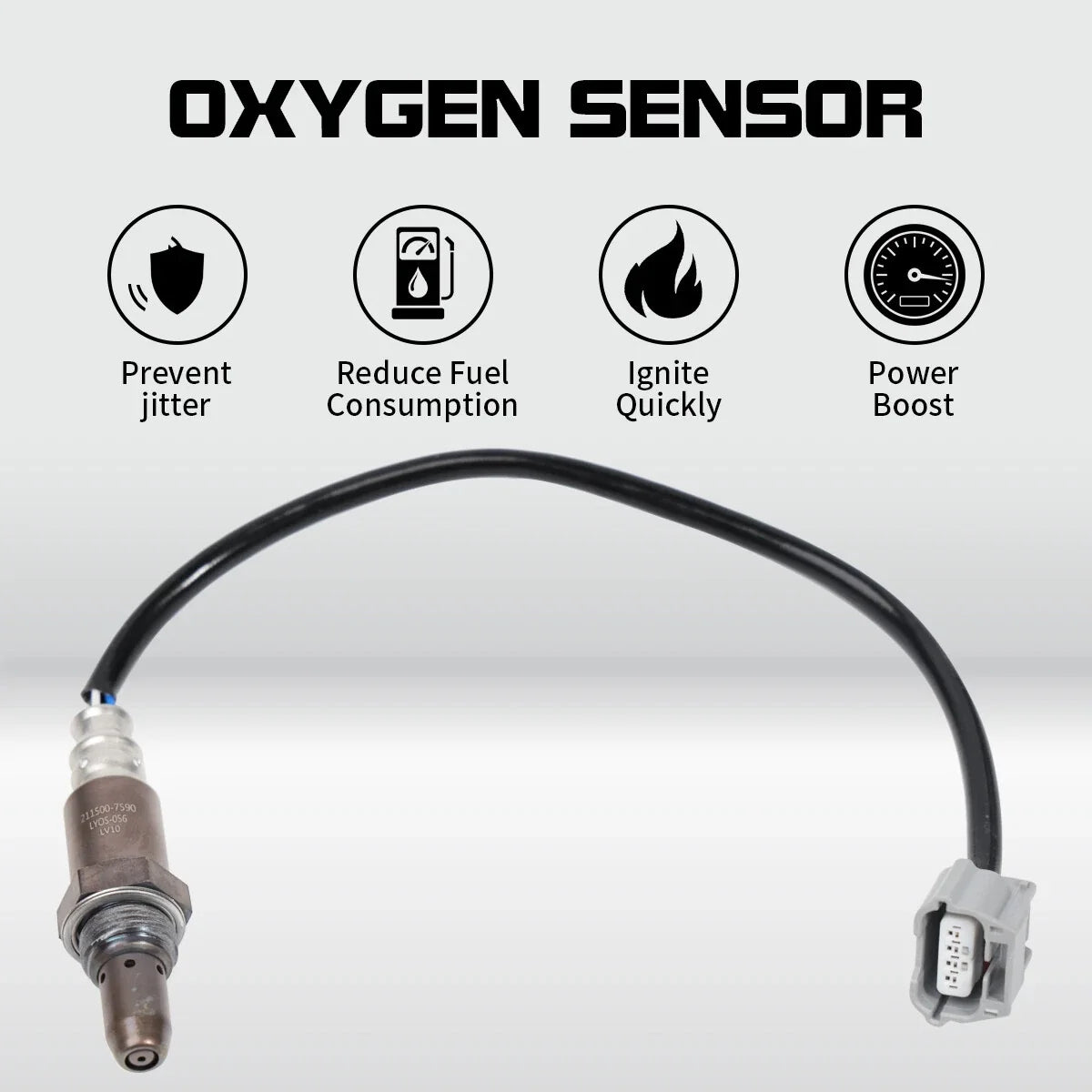 2X O2 Sensor for Nissan Altima 2.5L Sedan (2015–2017)