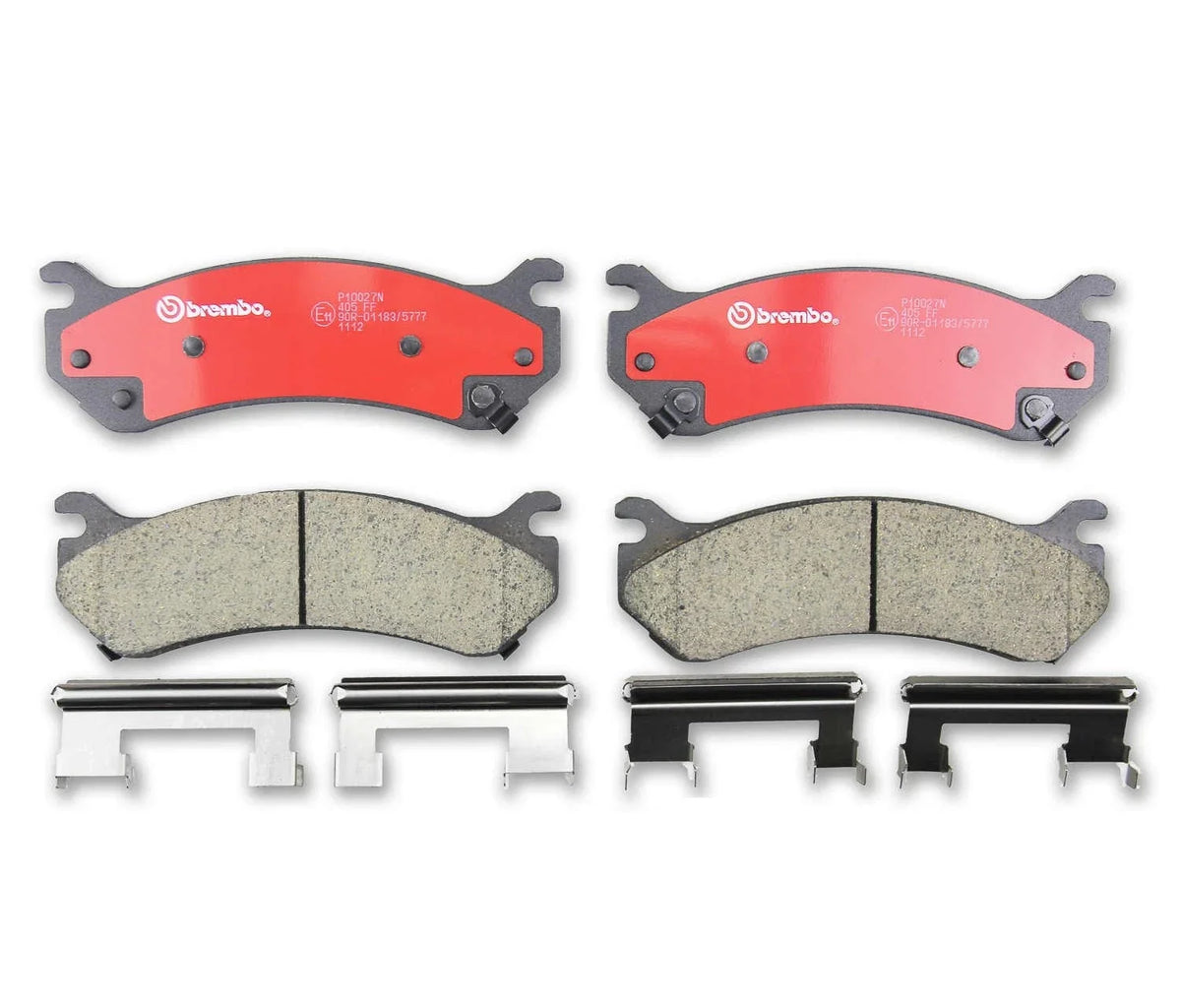Rear Brake Pad Set for Cadillac Escalade, Chevy Astro, GMC Hummer (2000–2021)