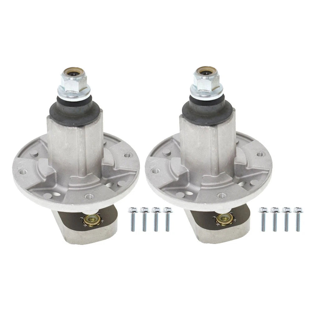 2 Pack Spindle Assemblies for John Deere L100 L105 L107 L108 L110 L120 L130 L111
