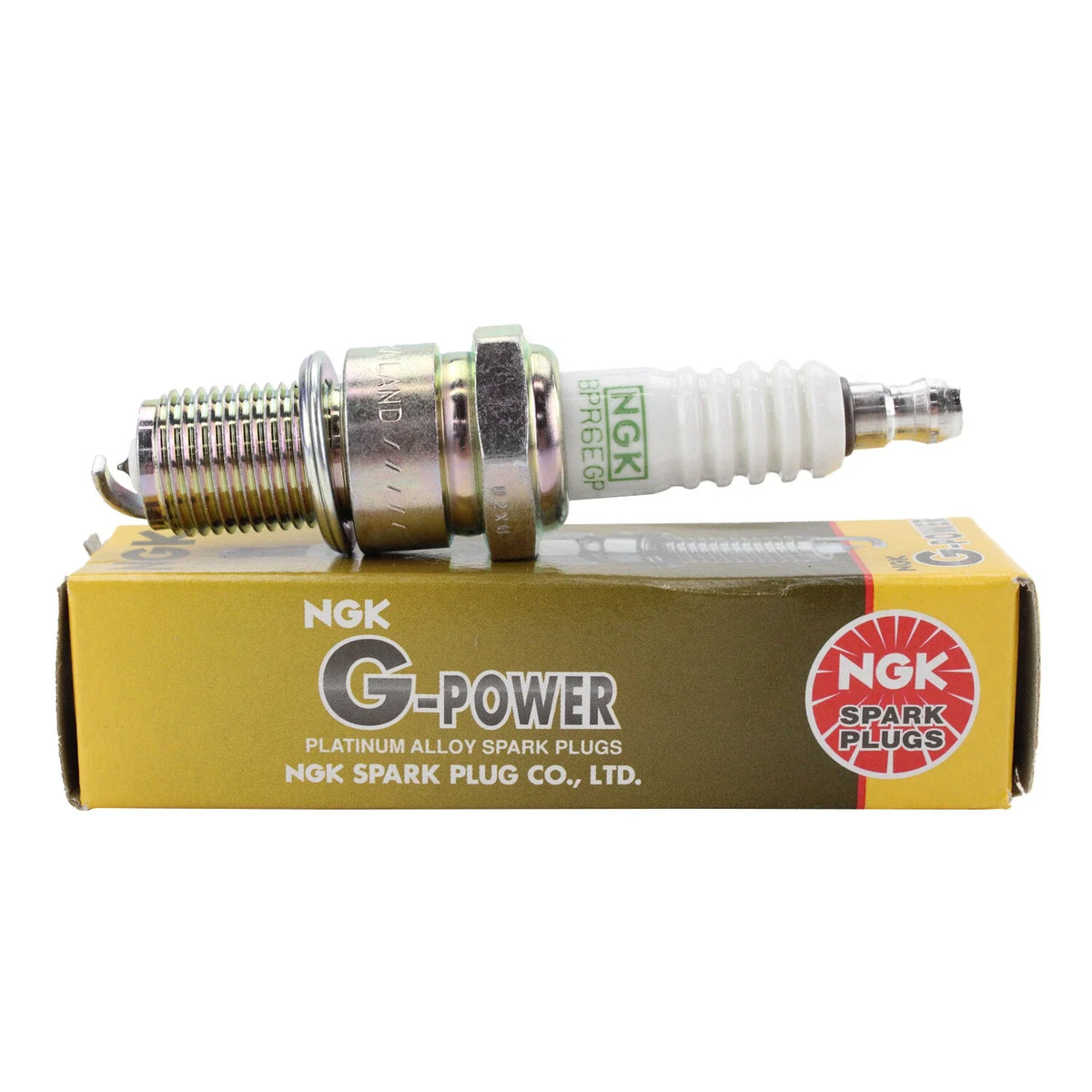 NGK BPR6EGP / 7084 G-Power Platinum Spark Plug for Intake Side