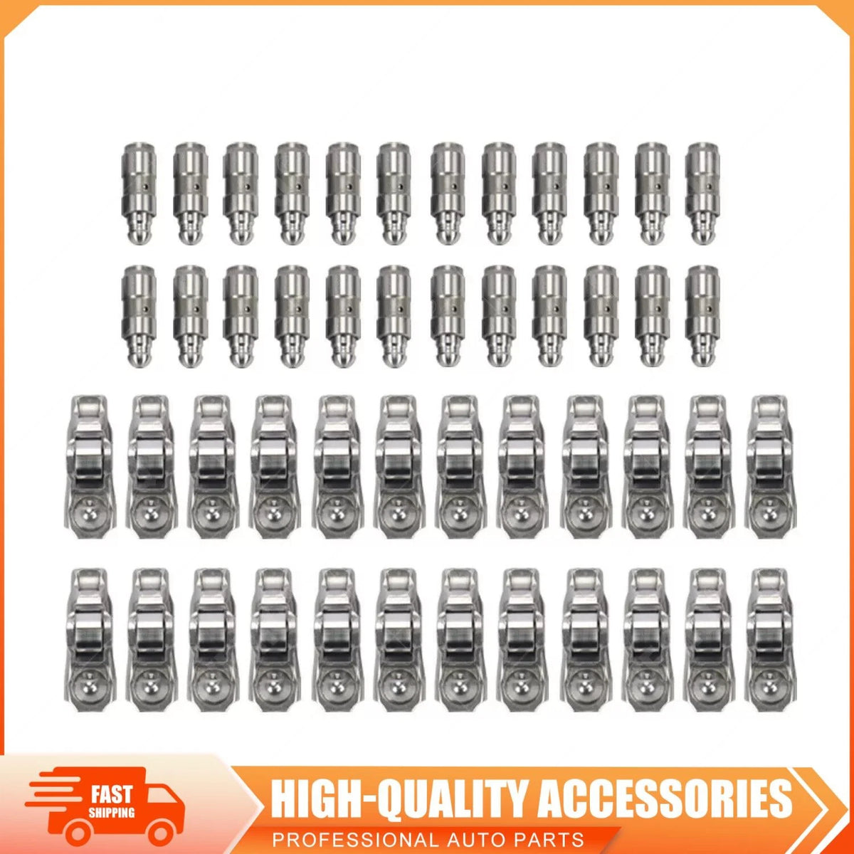 48PCS Rocker Arm and Valve Lifter Kit for Chrysler Dodge (5184296AH, 5184332AA)