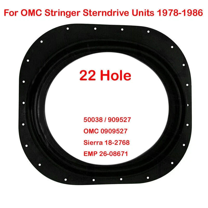 22 Hole Transom Seal for OMC Stringer (1976–1986) OE# 909527
