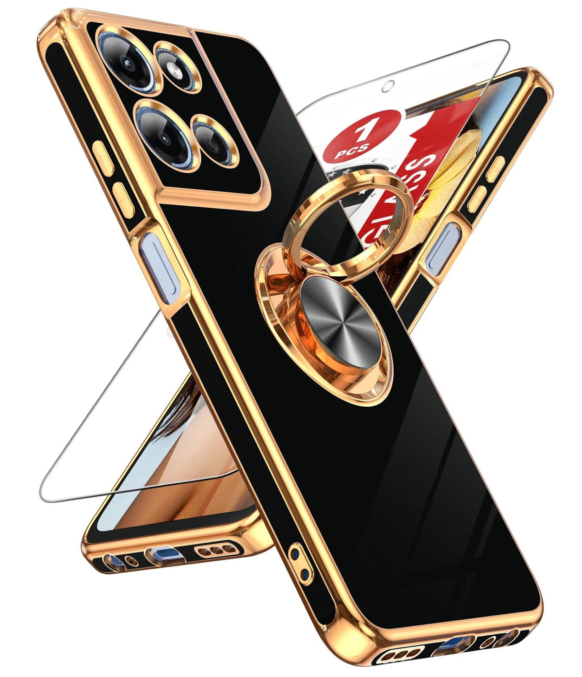 LeYi Case for Moto G 5G (2025) - Black