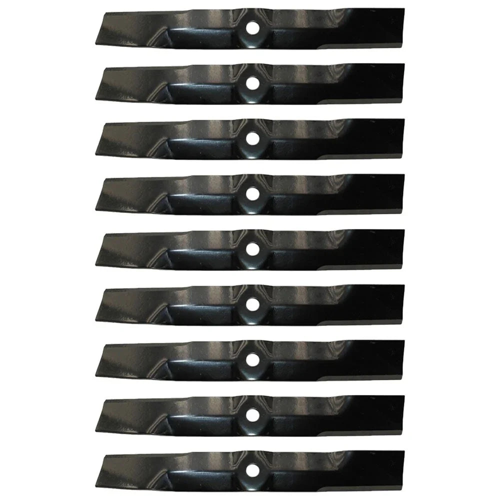 9 Pack Gator G5 Blades for John Deere 325 335 345 425 445 455 (54")