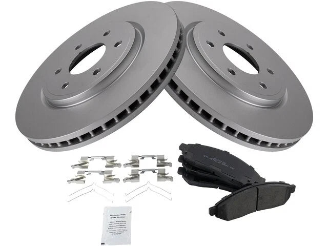Brake Pad and Rotor Kit for Nissan Frontier (2005–2021) 46168GFRZ