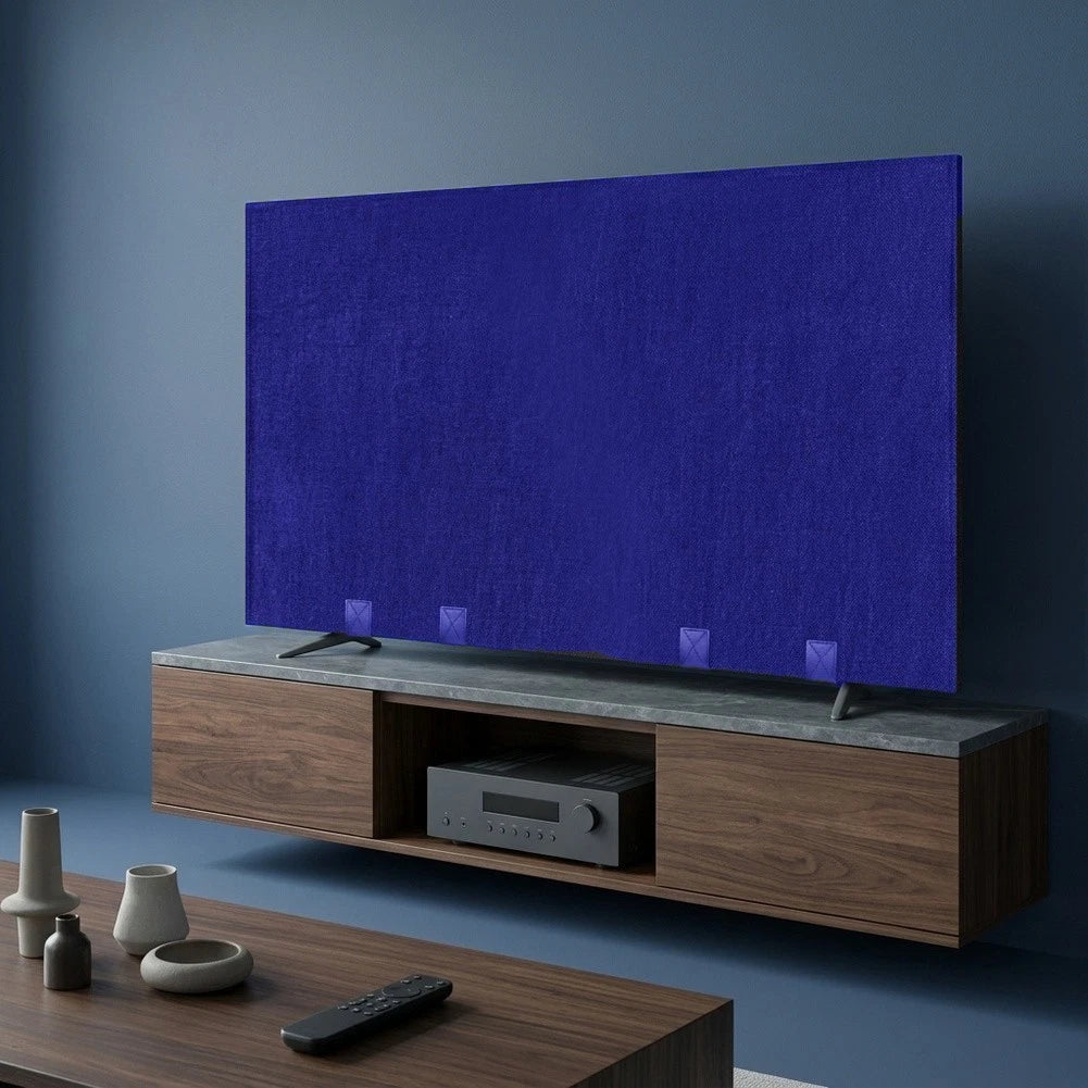 Felt TV Protection Cover for 55 65 75 Inch Flat Screens (Dust, Scratch)