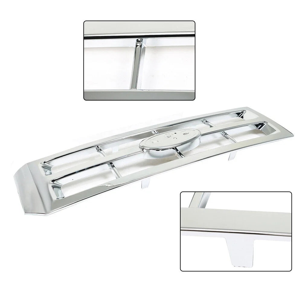 Chrome Front Upper Bumper Grille for Ford Escape (2013–2016)