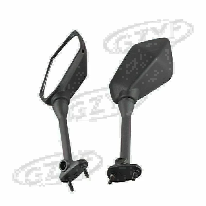 Pair Side Rear View Mirrors for Kawasaki Ninja 650R ER6F (2009–2016) Black