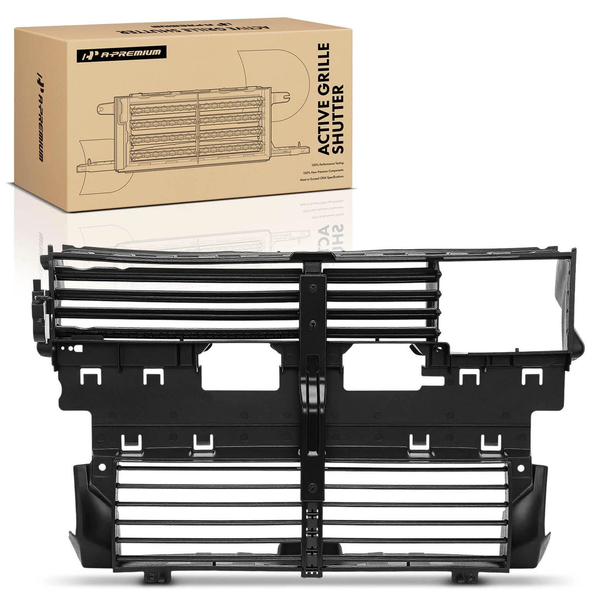 Active Grille Shutter w/Motor Assy for Ford Fusion (2013–2016) DS7Z8475B, 601-596