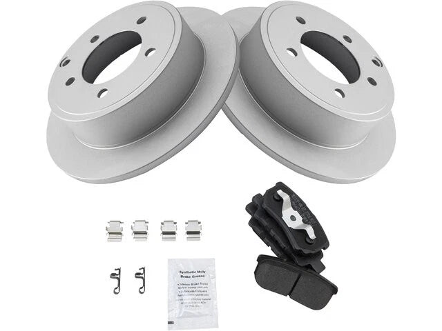 Brake Pad and Rotor Kit for Mitsubishi Lancer (2008–2016) 34183RTGD