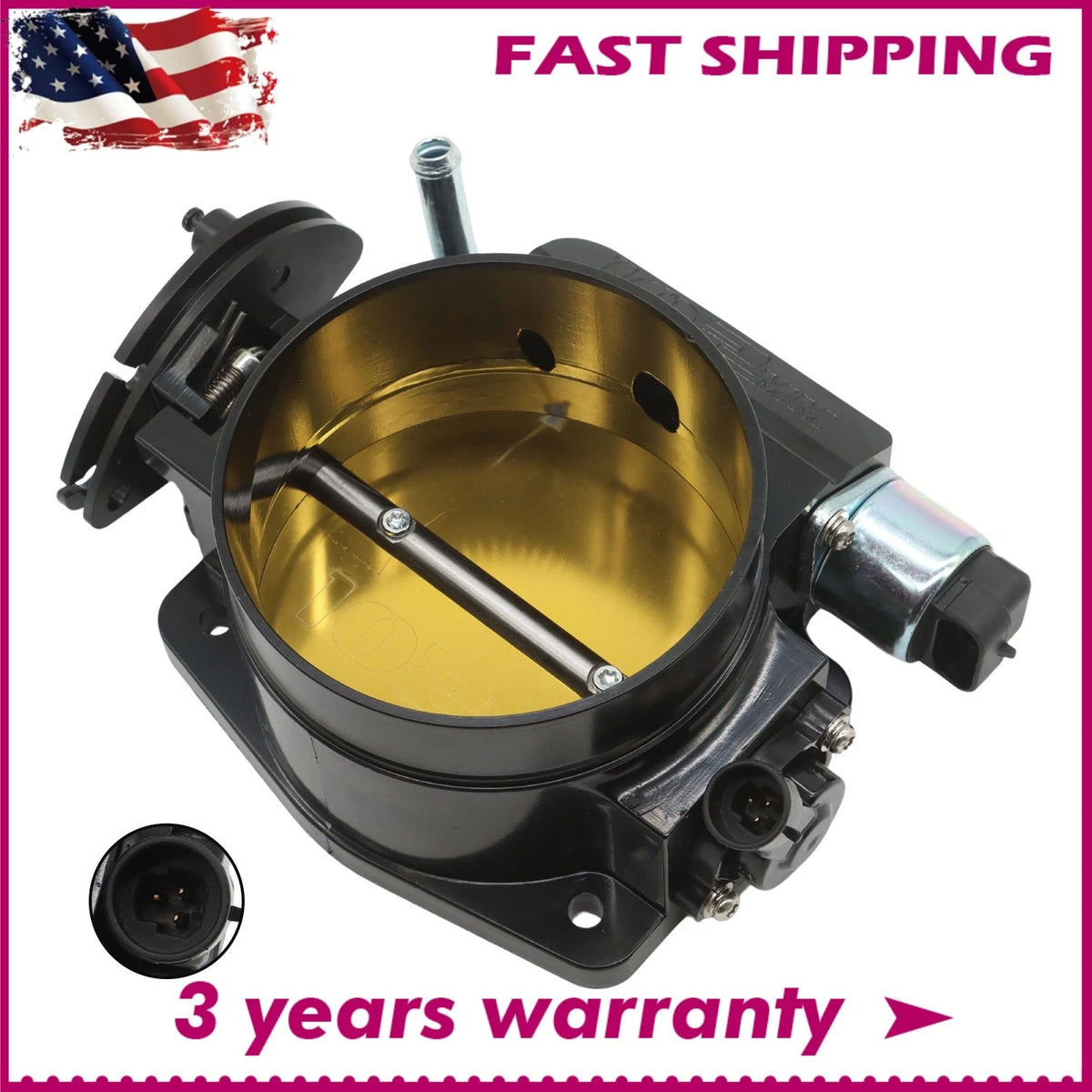 102mm Throttle Body for GM Gen LS LS1 LS2 LS3 LS6 LS7 LSX (2000–2023)