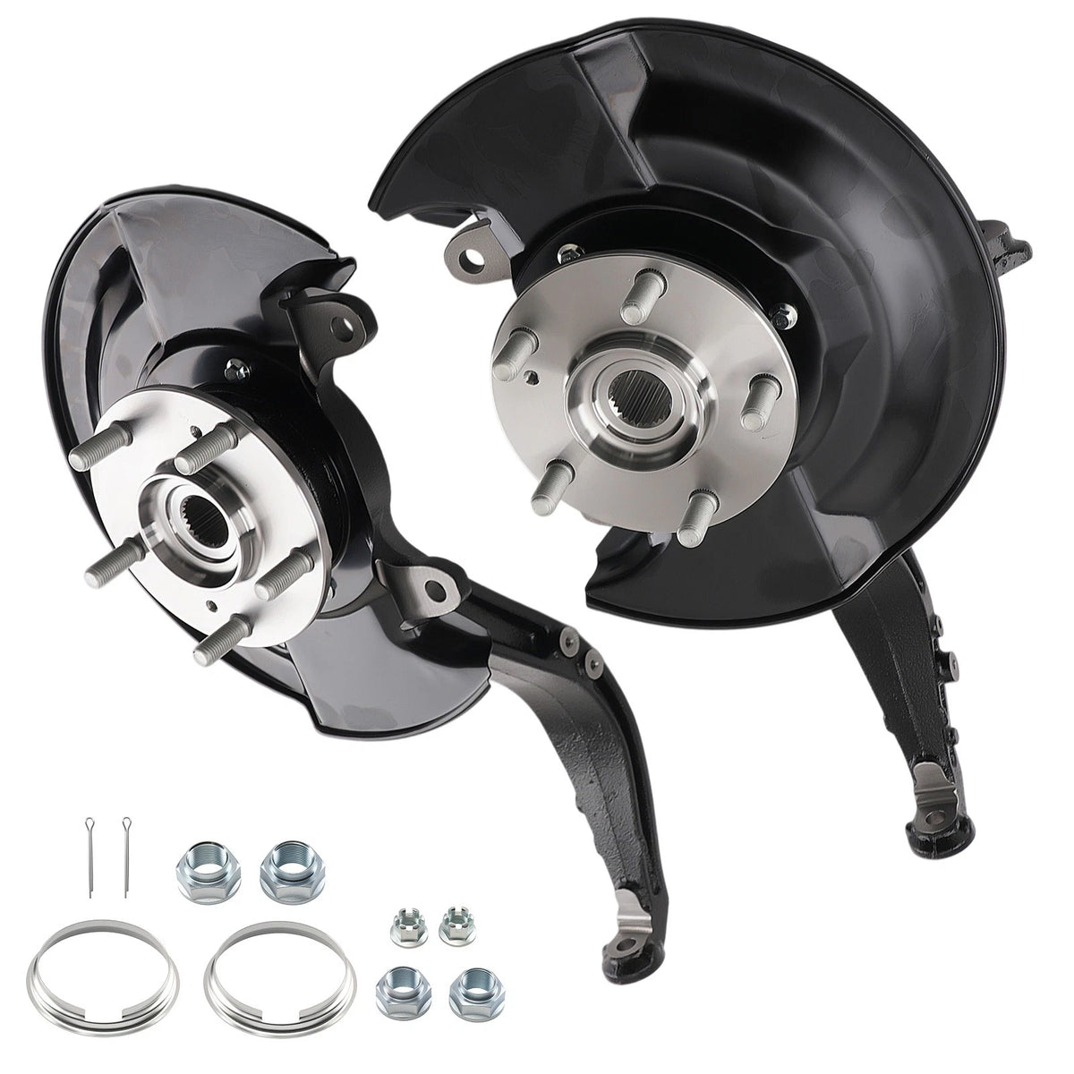 Front Steering Knuckle Assembly for Honda Accord (2003–2007) OCJXGA, 698-401, 698-400
