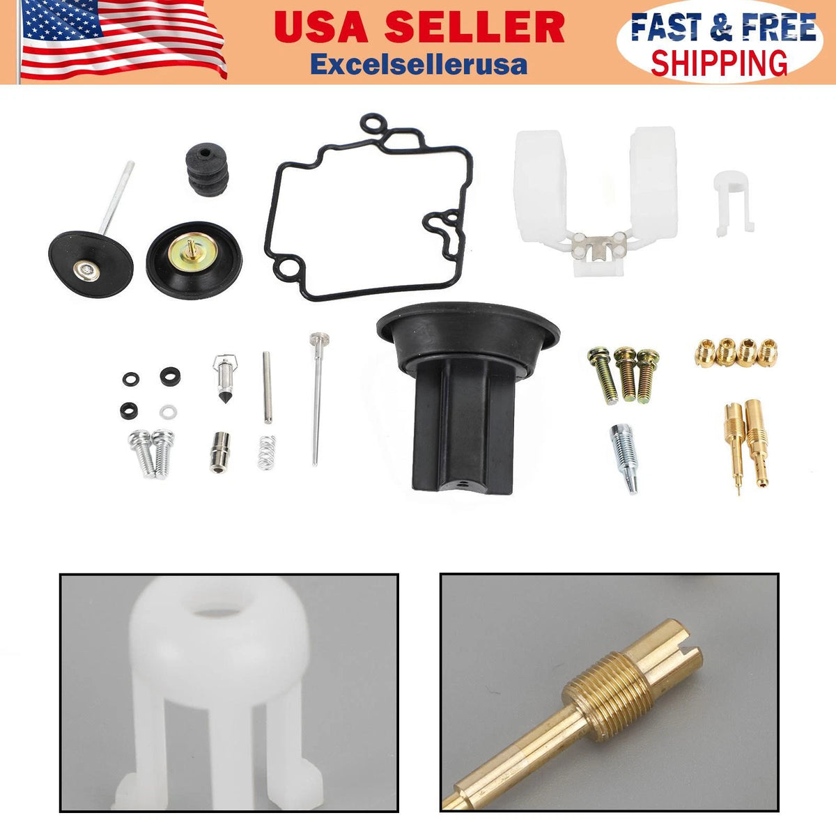 Carburetor Rebuild Kit for KT CVK24 Scooter Racing (M566-A217)