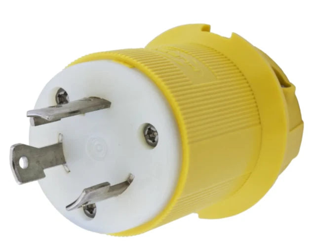 Hubbell HBL26CM21 2P 30A 250V Insulgrip Twist Lock Plug