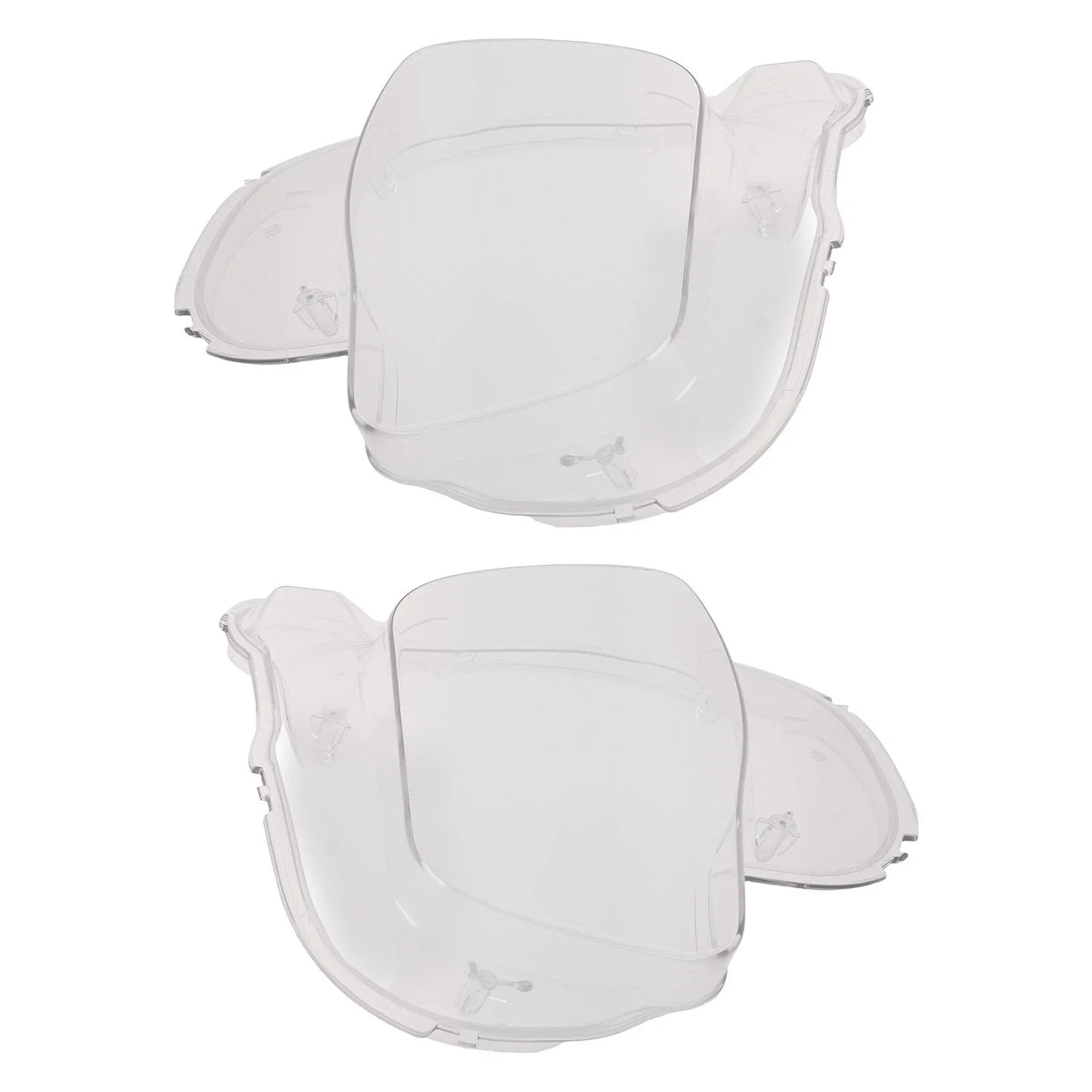 Front Headlamp Lens Cover Set for Jeep Cherokee (2014–2018) Left Right Clear