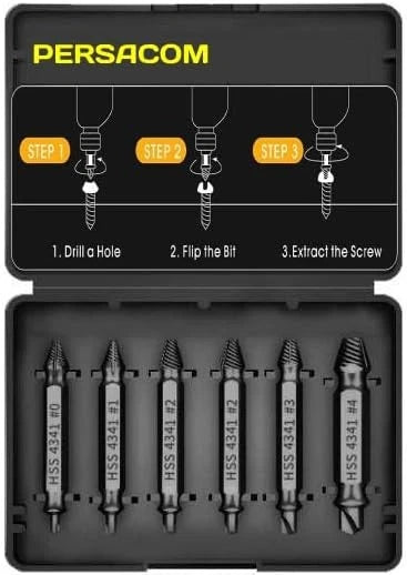 Screw Extractor Kit for Automotive Repairs