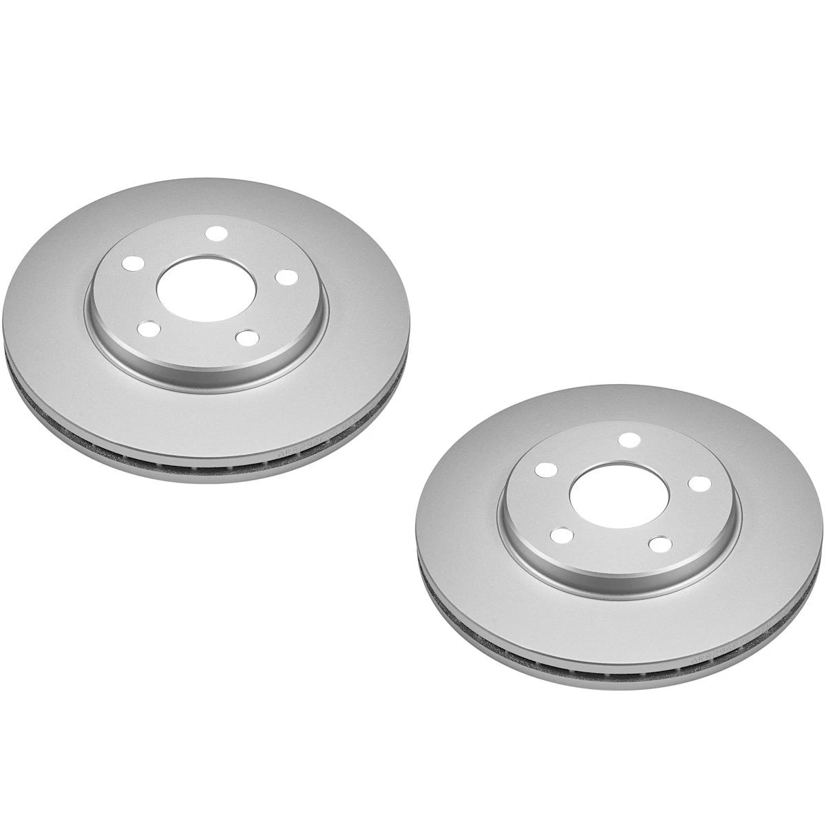Set of 2 Powerstop Brake Discs Front for Chevy Malibu G6 (2004–2008)