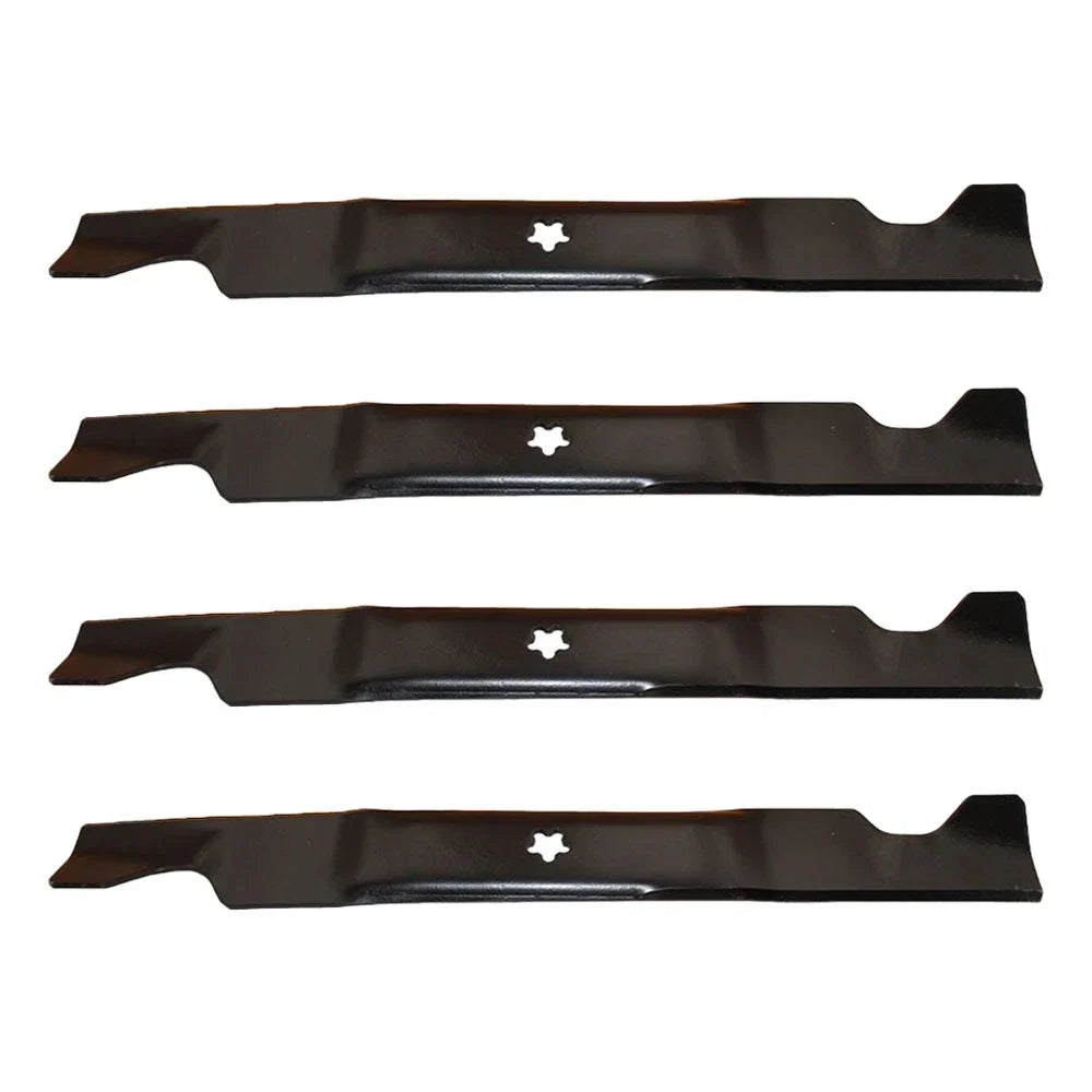 Set of 4 Mower Blades for John Deere