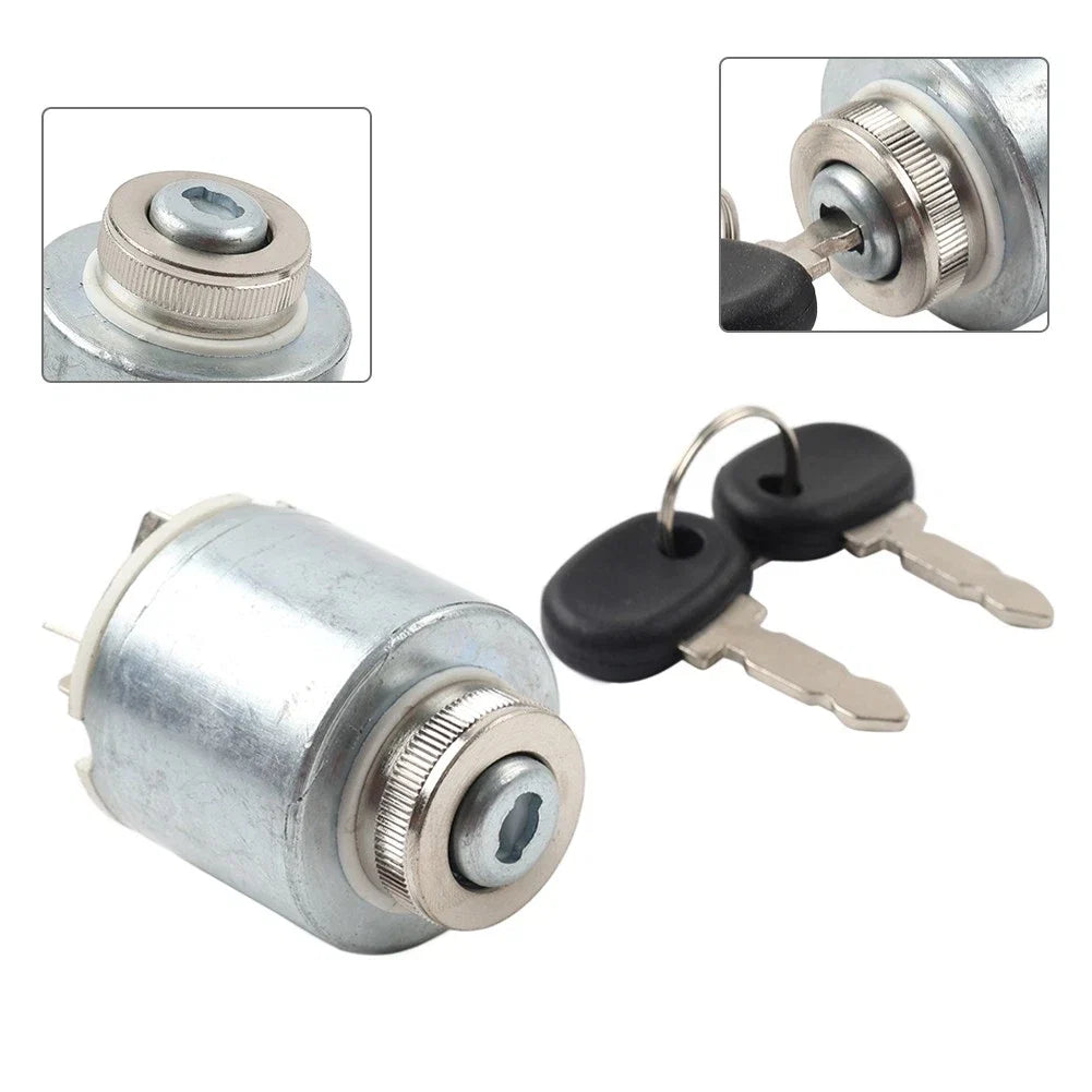 Ignition Starter Key Switch for Tractors (5146155, 5107623, 5123727, 5129862, 4998108)