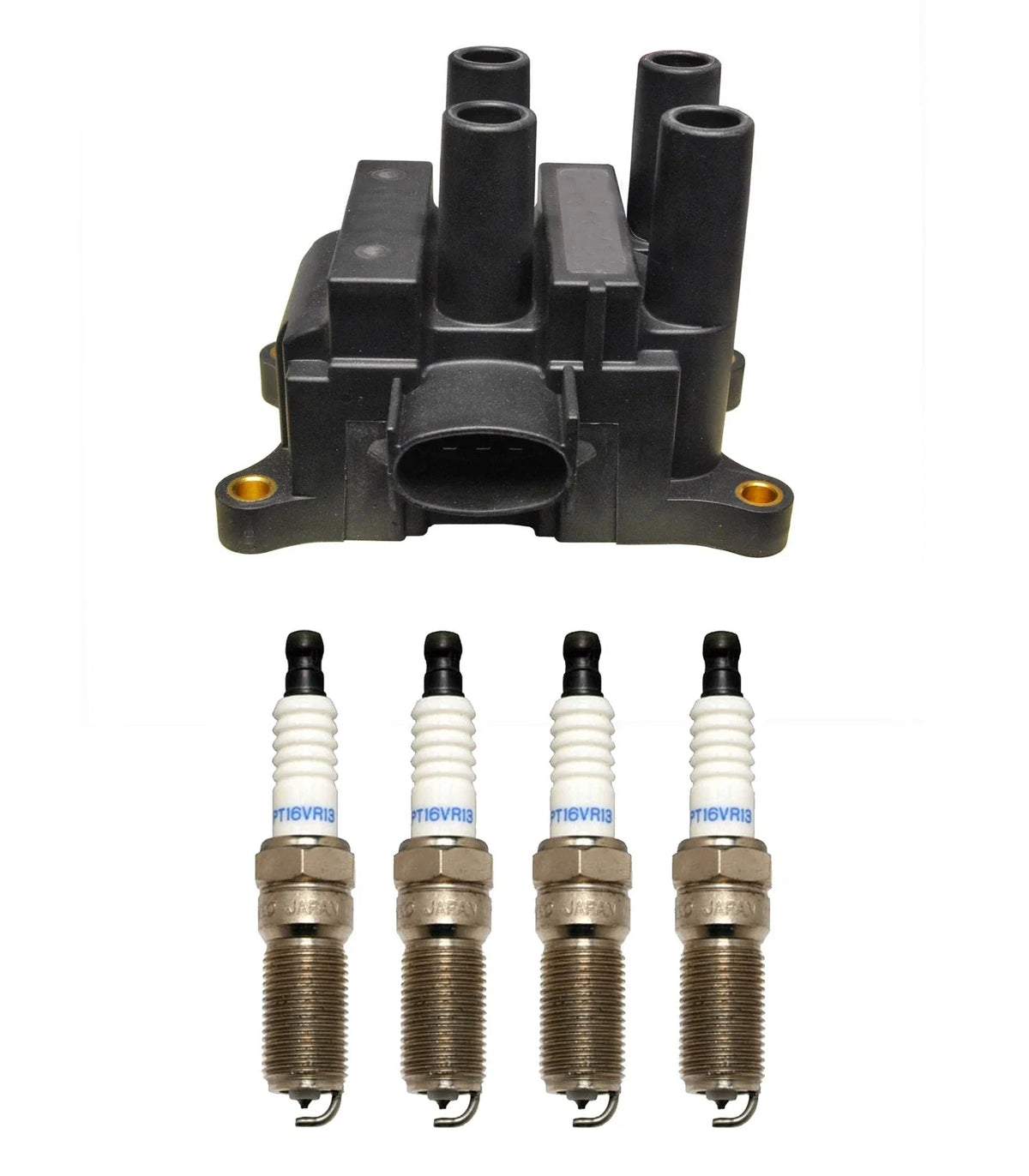 Denso Ignition Coil & Spark Plugs Kit for 2.0L L4 (Fits )