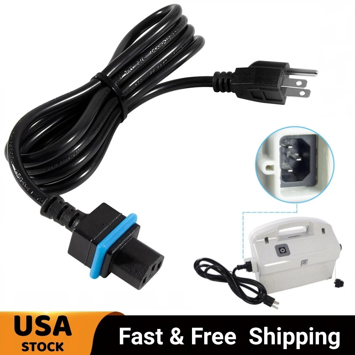 Power Cord for Maytronics Dolphin (58984402LF, 5898412LF)