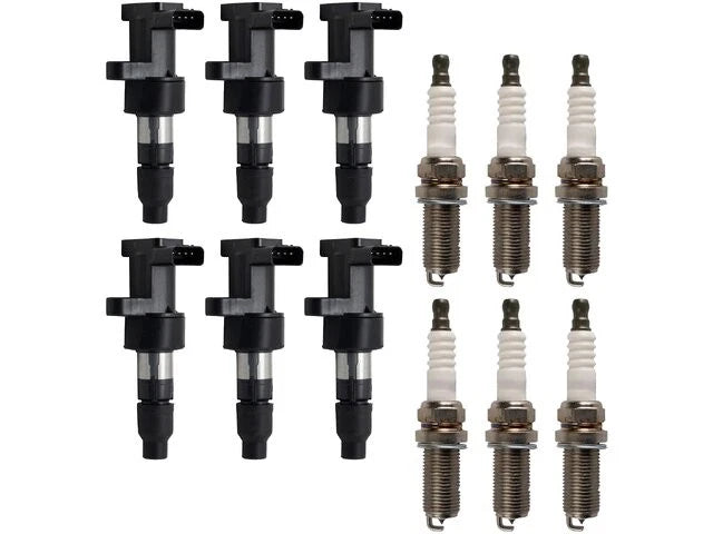 Ignition Coil and Spark Plug Kit for Jaguar X Type (2003–2008) 37312MWTT