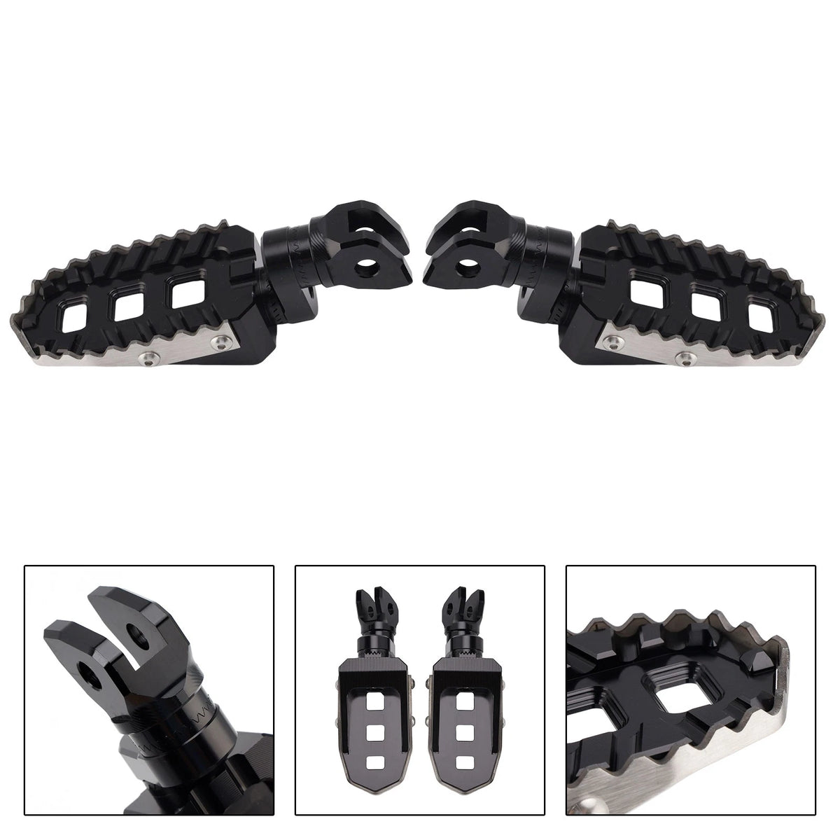 Front Footrests Foot Pegs for Indian FTR1200 (2019–2025) FP-393-BLK