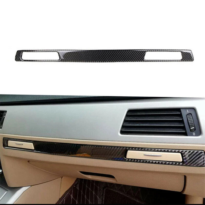 Carbon Fiber Cup Holder Trim for BMW 3 Series E90 (2005–2012)