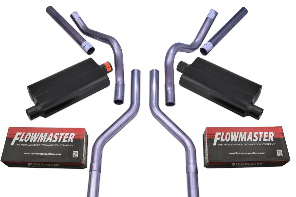 Dual Exhaust Kit for Chevy GMC C10 (1963–1972) - Flowmaster 50 Series