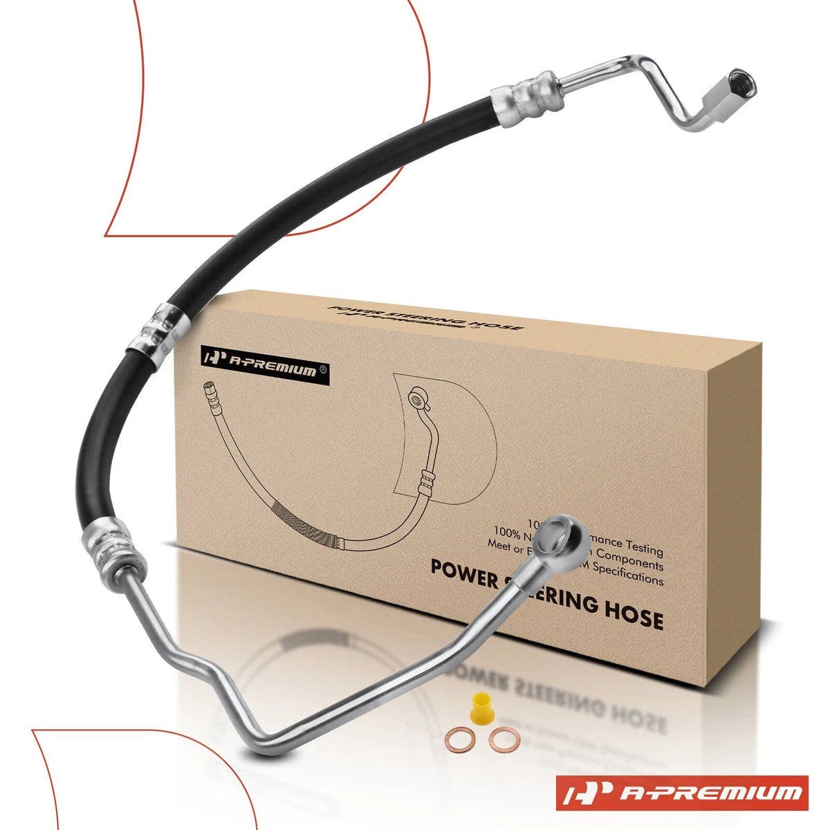 Power Steering Pressure Line Hose Assembly for Subaru Forester (2003–2004) - 34610SA031, 3404092