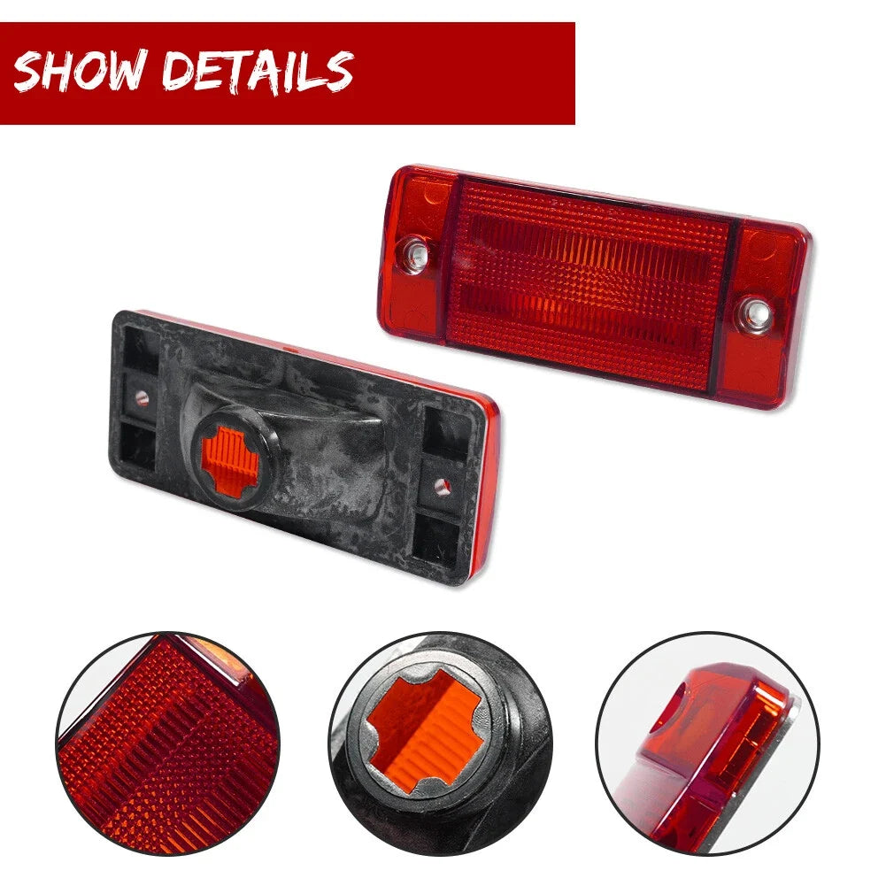 Side Marker for Ford F-100 F-250 F-350 (1970–1972) Front & Rear