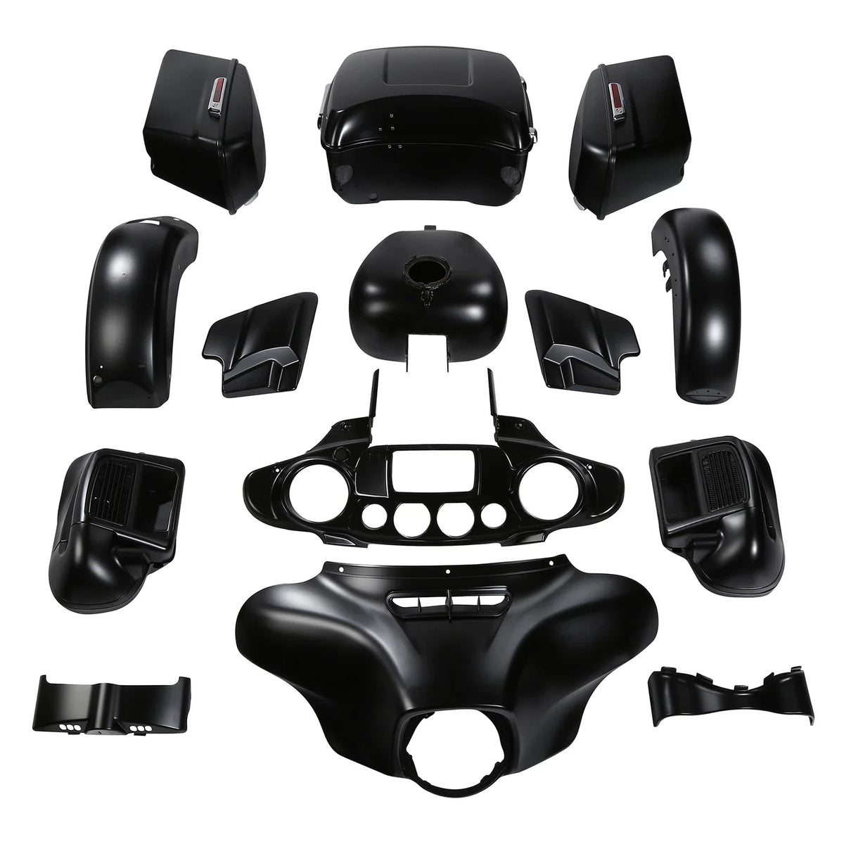 Fairings Body Kit for Harley Electra Glide Ultra Limited (2014–2024) Black Denim