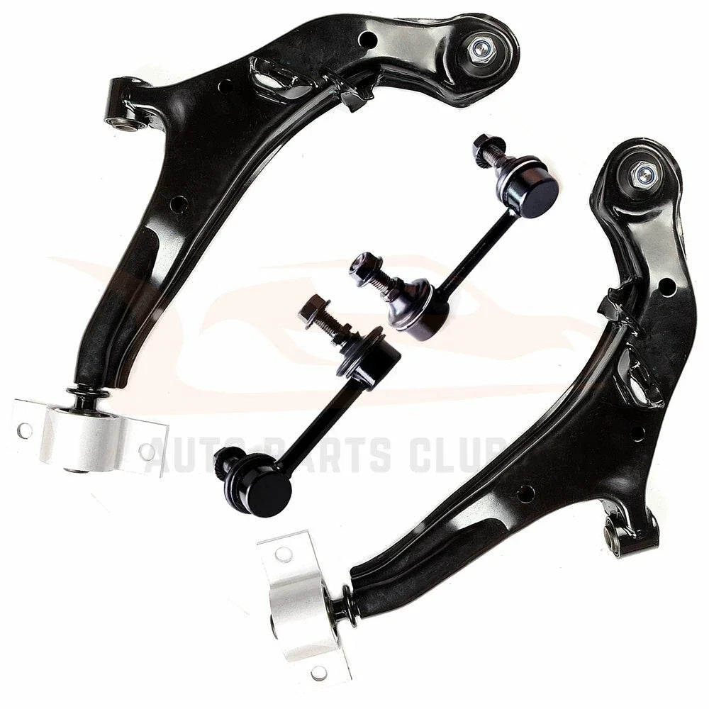 Set of 4 Front Lower Control Arms & Sway Bar Links for Nissan Maxima (2000–2003)