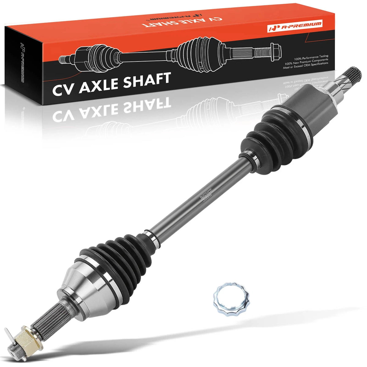 Front Left CV Axle Assembly for Nissan Sentra (2013–2019) 66-6437, 60-6437
