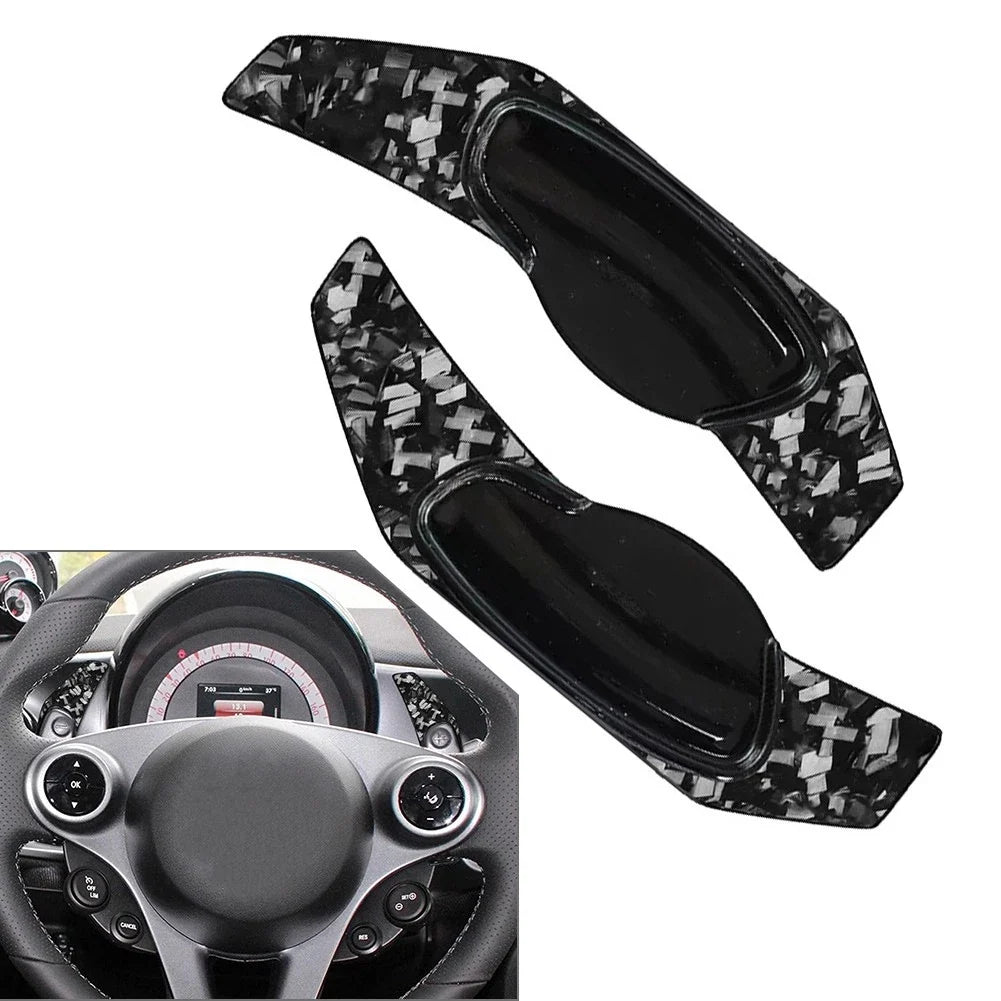 Steering Wheel Shift Paddle Extensions for Mercedes Benz Smart Fortwo (2007–2014)