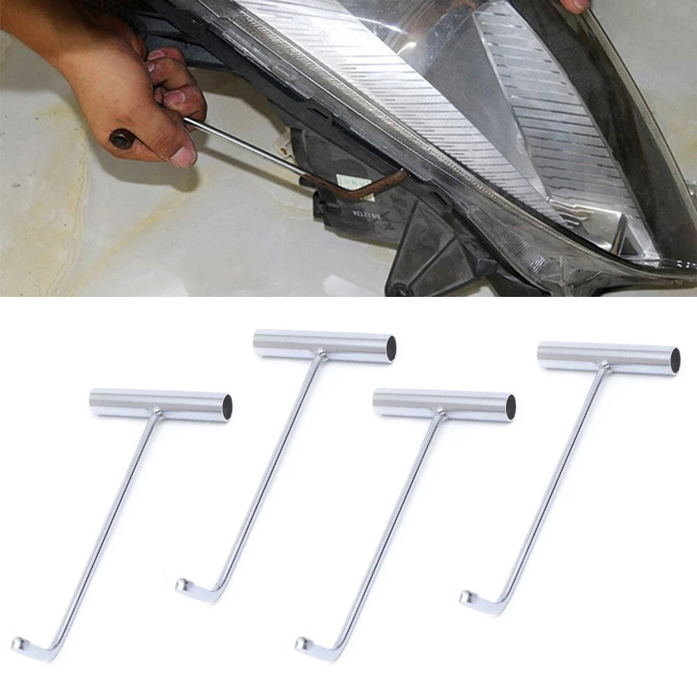 4X Car Headlight Housing Open Tool Cover Sealant Remover Kit